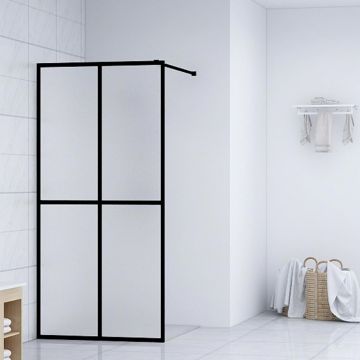 vidaXL Paravan de duș walk-in, 118x190 cm, sticlă securizată mată