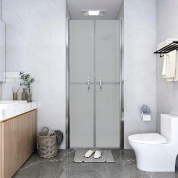 vidaXL Ușă cabină de duș, mat, 91 x 190 cm, ESG