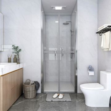 vidaXL Ușă cabină de duș, transparent, 101 x 190 cm, ESG