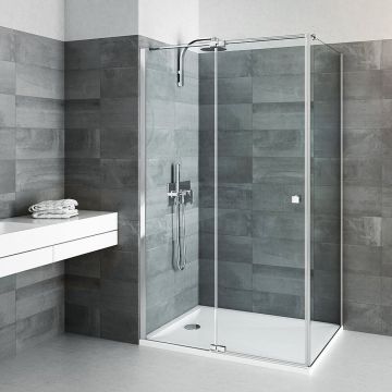 Usa de nisa batanta Roth Elegant Neo Line 120 cm sticla 8 mm crom