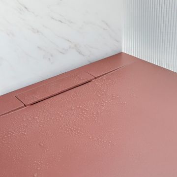 Cadita dus Sanycces Siena, rosu caramiziu - Dimensiune 180x80