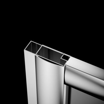 Profil extensie Radaway Premium Plus DWJ 2 cm crom lucios montaj pe partea cu usa