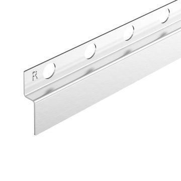 Profil inclinat dreapta pentru perete Balneo Floor Strips 170 cm finisaj inox periat