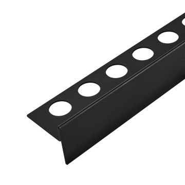 Profil inclinat dreapta pentru podea Balneo Floor Strips 170 cm finisaj negru mat