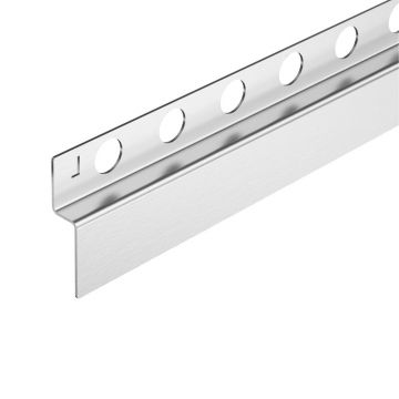 Profil inclinat stanga pentru perete Balneo Floor Strips 170 cm finisaj inox periat