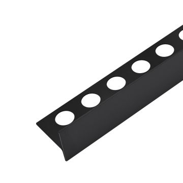 Profil inclinat stanga pentru podea Balneo Floor Strips 170 cm finisaj negru mat