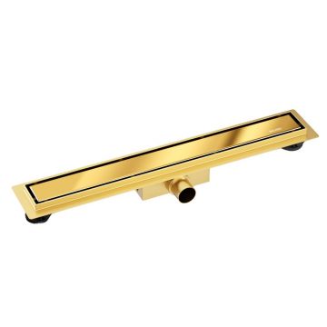 Set rigola dus plus capac Balneo Duplex Next finisaj auriu lucios - oglinda 60 cm