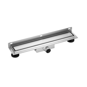 Set rigola dus plus capac Balneo Wall & Floor Next finisaj inox 60 cm
