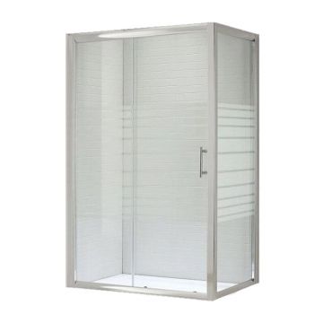 Cabina de dus dreptunghiulara Belform Grid 120x80 crom