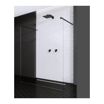 Cabina dus Walk-In Radaway Modo X Black I 120xH200 cm