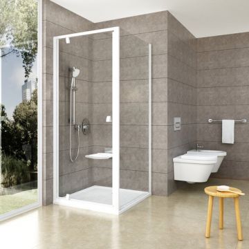 Perete lateral dus Ravak Pivot PPS 80cm alb Perete lateral dus Ravak Pivot PPS 80cm alb