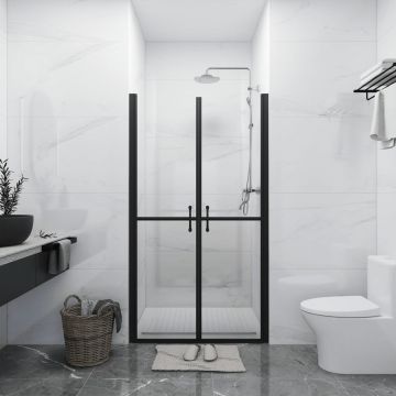 vidaXL Ușă cabină de duș, transparent, (88-91)x190 cm, ESG