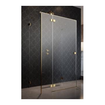 Cabina dus Radaway Essenza Pro Gold KDJ+S 80x100xH200 cm, stanga la reducere