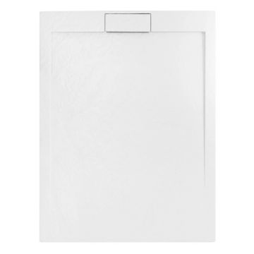 Cadita dus dreptunghiulara Rea Grand 80x100 alb
