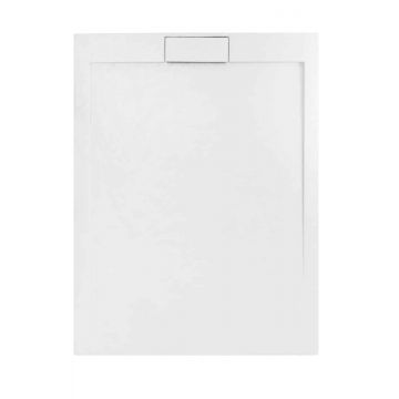 Cadita de dus Rea Grand White 90x90 cm