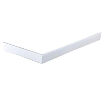 Panou frontal pentru cadite dus Ravak Gigant Pro 100x80cm stanga alb