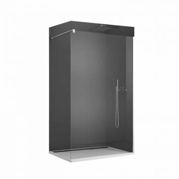 Paravan dus Walk-In SanSwiss Easy Crom 80 cm