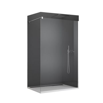 Paravan dus Walk-In SanSwiss Easy Crom 100 cm