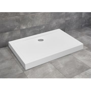 Cadita dus dreptunghiulara Radaway Doros D Compact 100x80x11 5cm