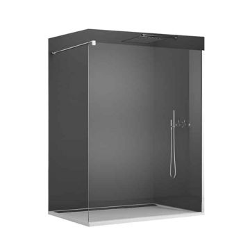 Paravan dus Walk-In SanSwiss Easy Crom 140 cm