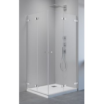 Usa de dus Radaway Arta KDD B 100cm deschidere dreapta profil Chrome+