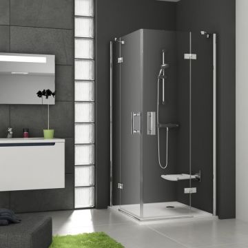 Cabina de dus patrata Ravak SmartLine SMSRV4 90x90cm crom