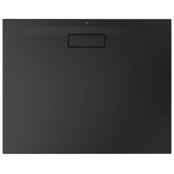 Cadita de dus joasa dreptunghiulara Ideal Standard Ultra Flat New 100x80cm acril negru mat