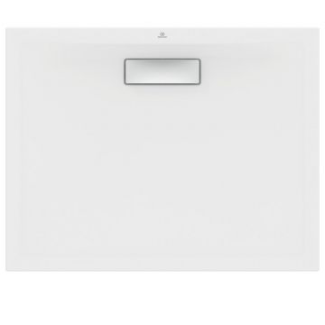 Cadita de dus joasa dreptunghiulara Ideal Standard Ultra Flat New 90x70cm acril alb mat