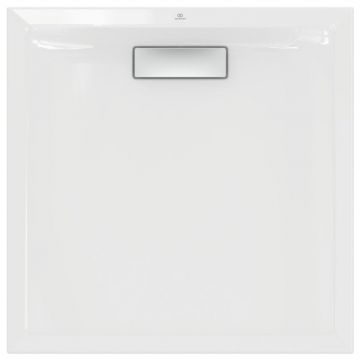 Cadita de dus joasa patrata Ideal Standard Ultra Flat New 80x80cm acril alb