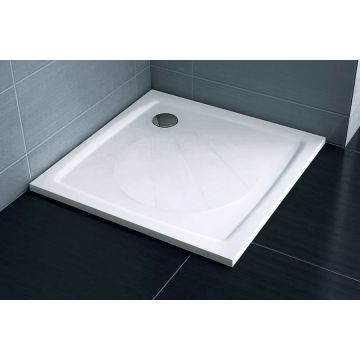 Cadita de dus patrata Ravak Perseus Pro 100x100cm alb