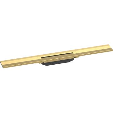 Capac rigola de pardoseala Hansgrohe RainDrain Flex 70cm montaj la perete gold optic lustruit