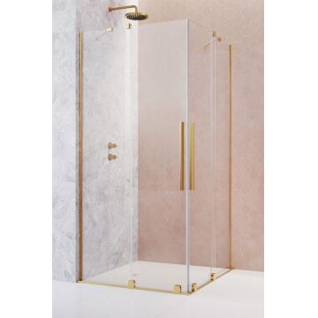 Usa de dus glisanta Radaway Furo Gold KDD 80cm deschidere stanga