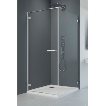 Usa de dus Radaway Arta KDJ I 80cm cu deschidere stanga profil Chrome+