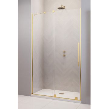 Usa de nisa culisanta Radaway Furo Gold DWJ 100cm deschidere stanga