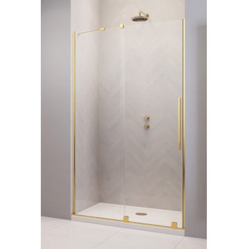 Usa de nisa culisanta Radaway Furo Gold DWJ 150cm deschidere stanga