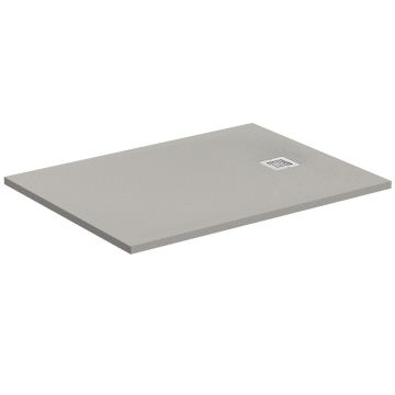 Cadita de dus dreptunghiulara Ideal Standard Ultra Flat S 120x90 cm Ideal Solid Concrete Grey