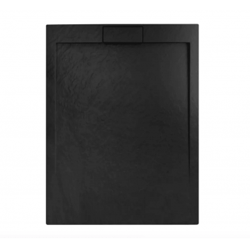 Cadita de dus Rea Grand Black 90 x 120 cm Negru Mat