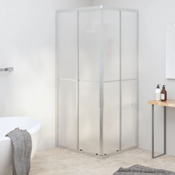 vidaXL Cabină de duș, 80x70x180 cm, ESG mat