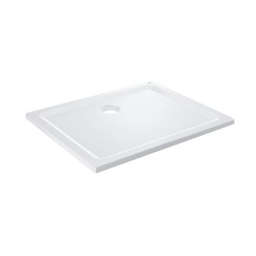 Cadita de dus Grohe 100x80x3cm acril alb