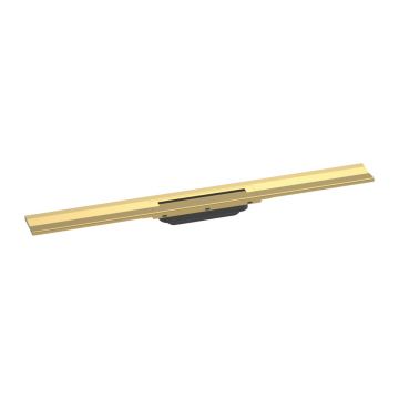 Capac pentru rigola de dus Hansgrohe RainDrain Flex ajustabil 80 cm auriu lucios
