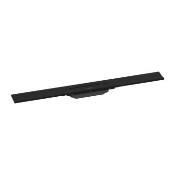 Capac pentru rigola de dus Hansgrohe RainDrain Flex ajustabil 80 cm negru mat