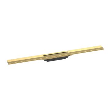 Capac pentru rigola de dus Hansgrohe RainDrain Flex ajustabil auriu lucios 80 cm