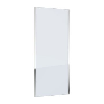 Paravan cabina de dus, perete lateral Omnires Bronx 90 cm sticla 6 mm transparent