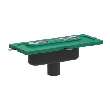 Rigola pentru dus Hansgrohe uBox universal pentru instalare verticala